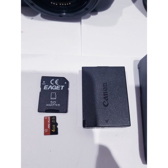 Canon EOS Rebel T100 18 MP Digital SLR Camera Bundle With Lens - Works - Picture 13 of 15